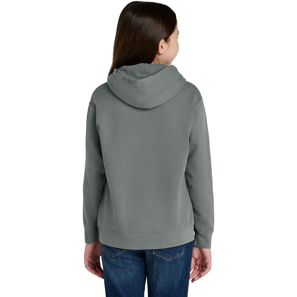Comfort Colors Youth Grey Lightweight Hooded Sweatshirt