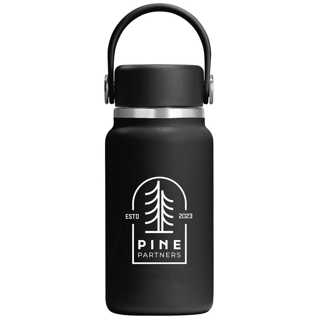 Hydro Flask Black Micro Hydro Mini Bottle 6.7 oz