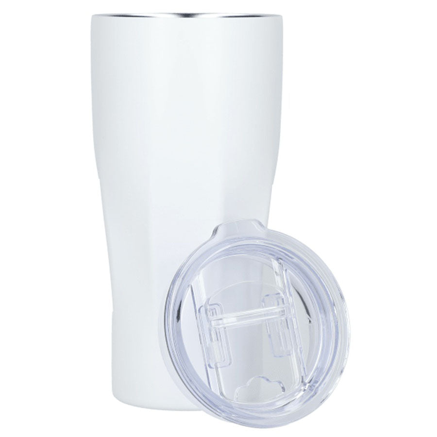 Leed's White Mega Victor Recycled Vacuum Insulated Tumbler 30oz