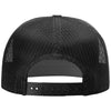 Richardson Black 7-Panel Trucker