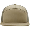 Richardson Pale Khaki/Loden 7-Panel Trucker