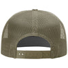 Richardson Mossy Oak Bottomland/Loden Printed 7-Panel Trucker