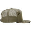 Richardson Mossy Oak Bottomland/Loden Printed 7-Panel Trucker