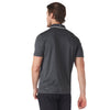 Glyder Men's Black Power Fade Polo