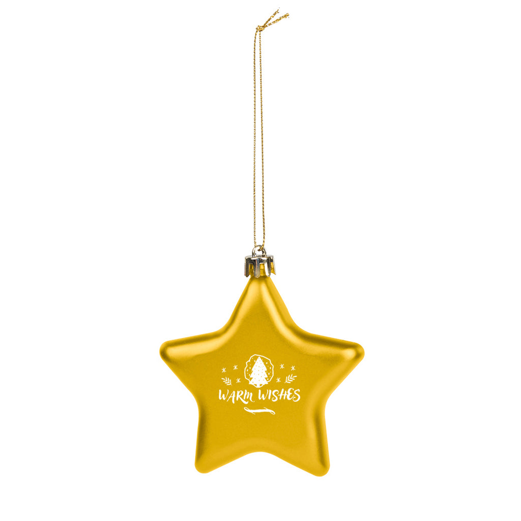 Hit Gold Star Ornament