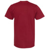 American Apparel Unisex Cardinal Fine Jersey Short-Sleeve T-Shirt