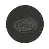 Hit Black Bonded Leather Coaster