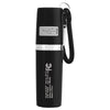 Hit Black Rechargeable Portable Alarm And Flashlight With Carabiner Attachment