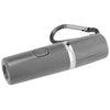 Hit Grey Rechargeable Portable Alarm And Flashlight With Carabiner Attachment