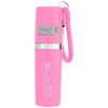 Hit Pink Rechargeable Portable Alarm And Flashlight With Carabiner Attachment