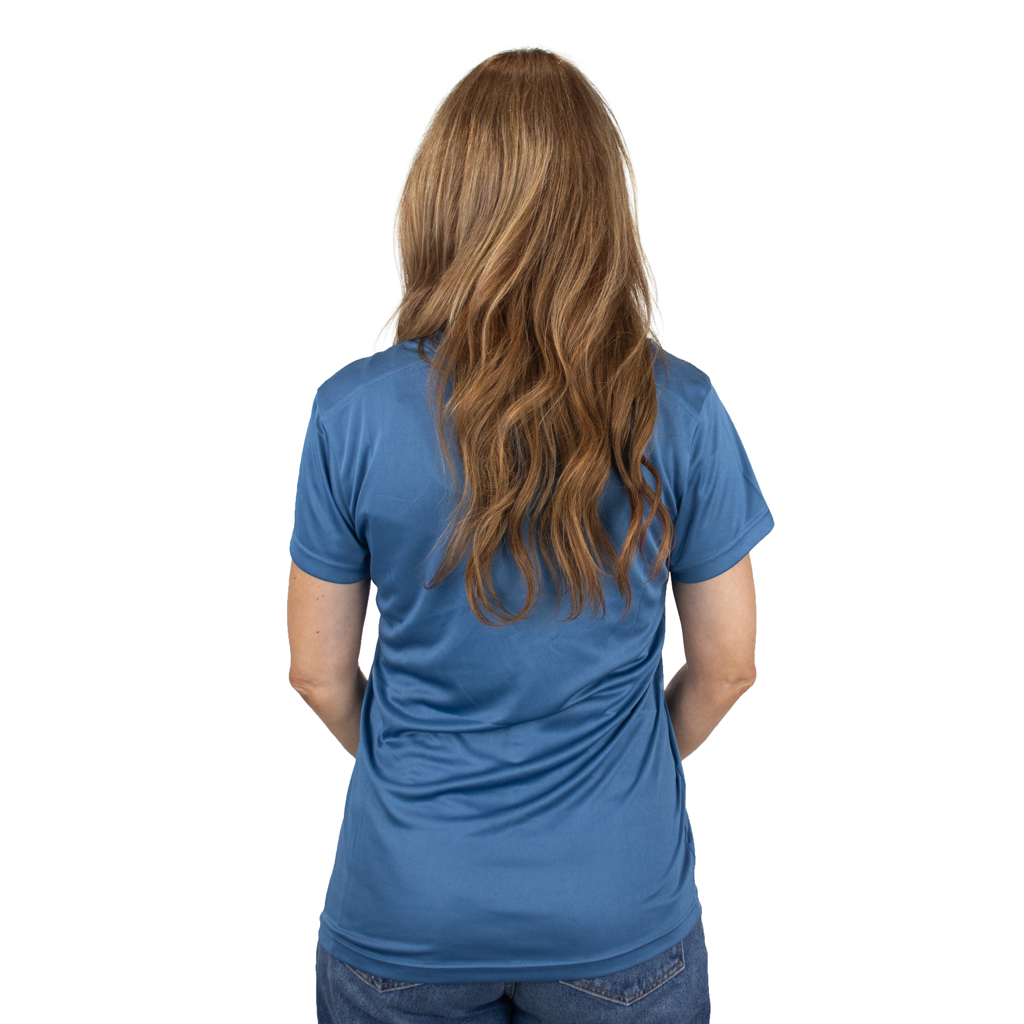 48-Hour Zusa Women's Niagara Blue Breezy Tee 2.0