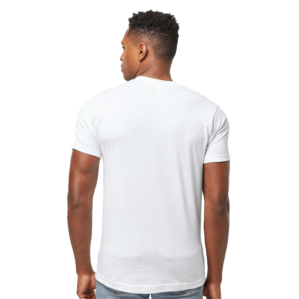 Tultex Unisex White Fine Jersey T-Shirt