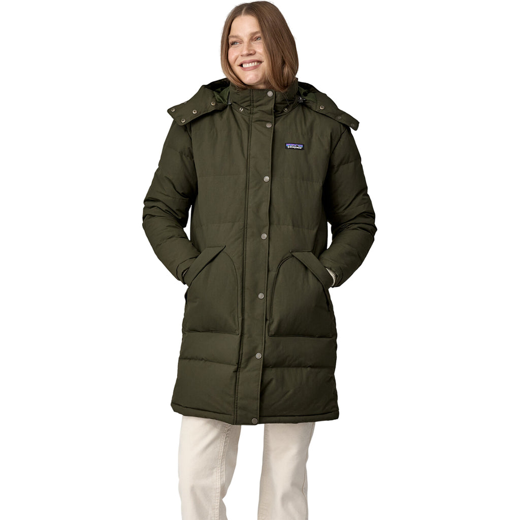 Patagonia Women's Pine Needle Green Downdrift Parka