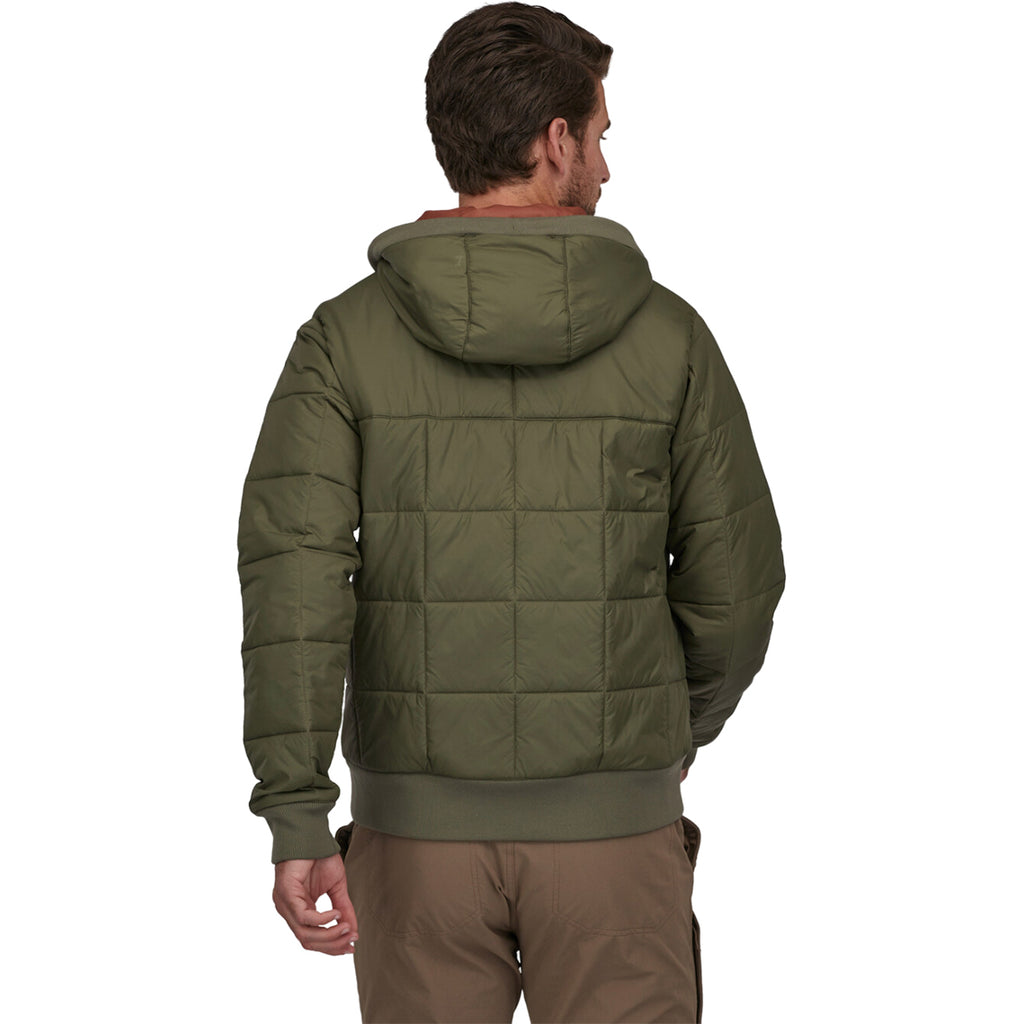 Patagonia Men's Basin Green Box Quilted Hoody