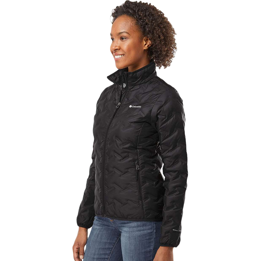 Columbia Women's Black Delta Ridge Down Jacket