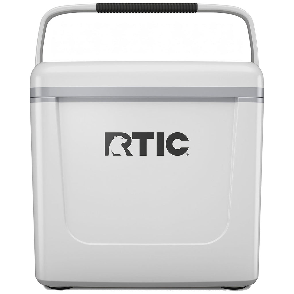 RTIC White & Grey 8 QT Road Trip Personal Cooler
