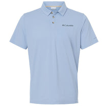 Columbia Men's Ripple Blue Tech Trail Utility Polo