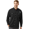 Columbia Men's Black PFG Bahama Long Sleeve Shirt