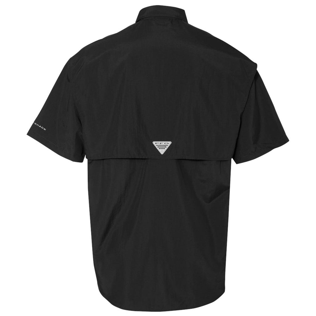 Columbia Men's Black PFG Bahama Short Sleeve Shirt