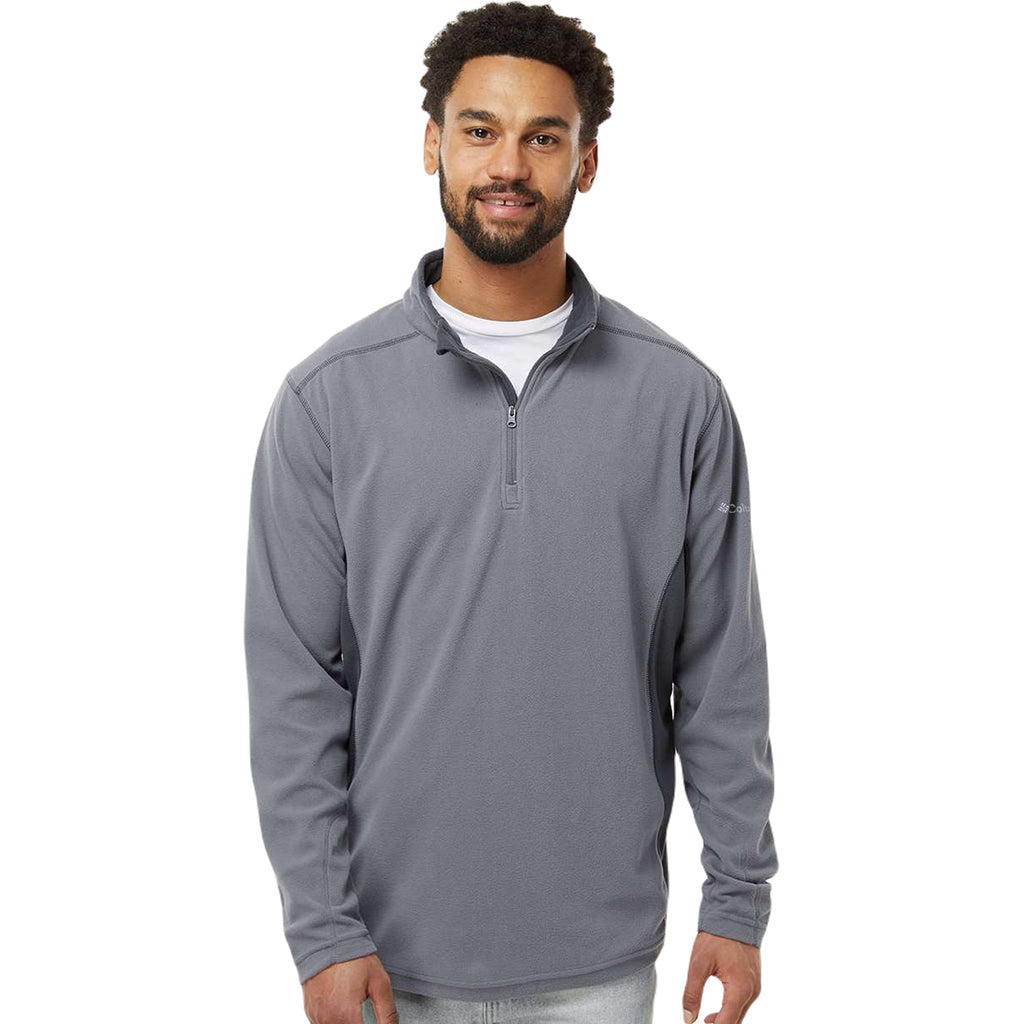 Columbia Men's City Grey/Shark Klamath Range Half-Zip Pullover