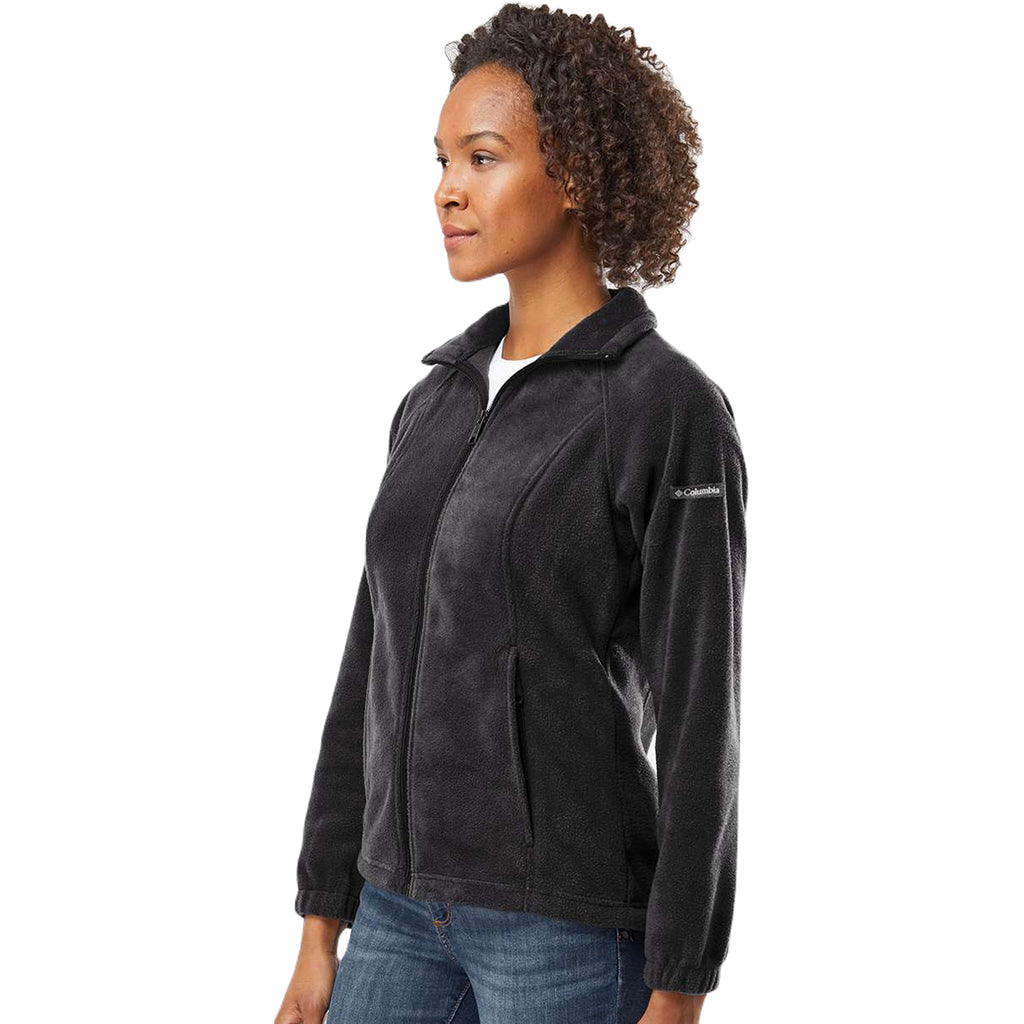 Columbia Women's Black Benton Springs Fleece Full-Zip Jacket