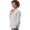 Columbia Women's Cool Grey PFG Bahama Long Sleeve Shirt