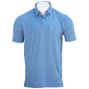 AndersonOrd Men's Ashleigh Blue Heather Danny Boy Polo