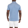 AndersonOrd Men's Ashleigh Blue Heather Danny Boy Polo