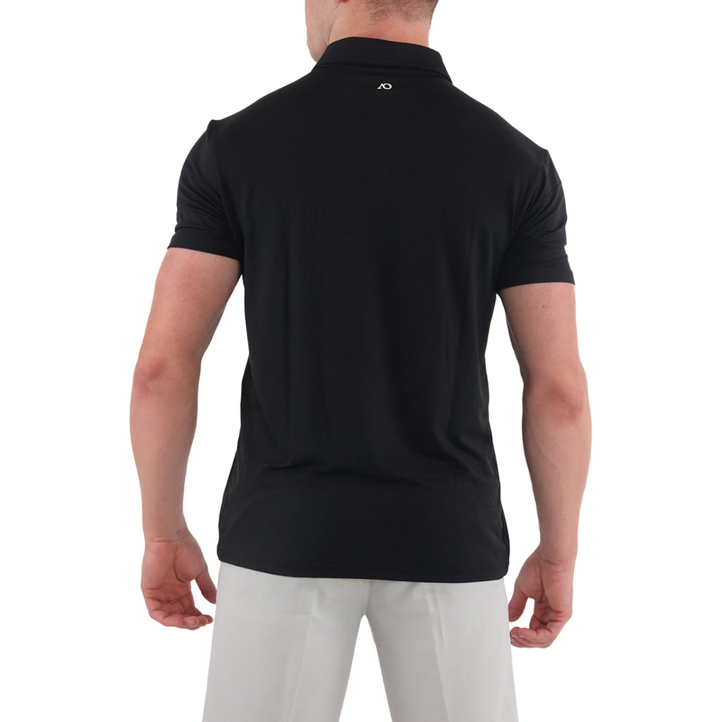 AndersonOrd Men's Black Gamer Polo