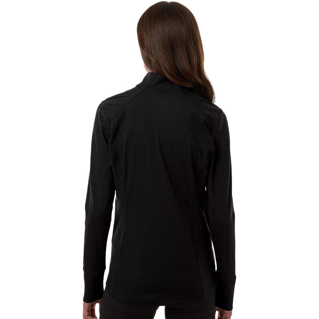 Holloway Women's Black Eco Revive City Flex Full-Zip Jacket