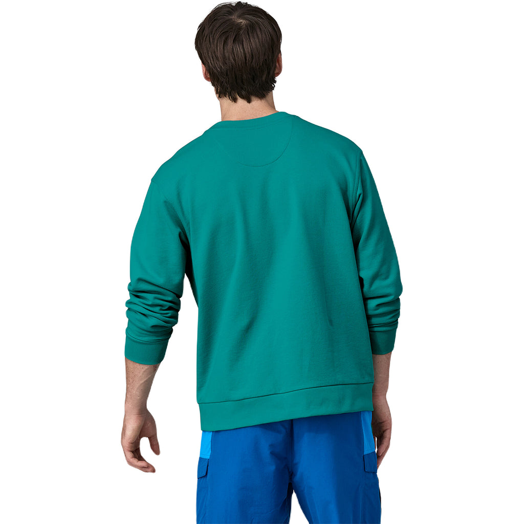 Patagonia Men's Subtidal Blue Daily Crewneck Sweatshirt