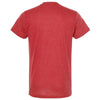 Tultex Unisex Heather Red Poly-Rich T-Shirt