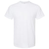 Tultex Unisex White Poly-Rich T-Shirt