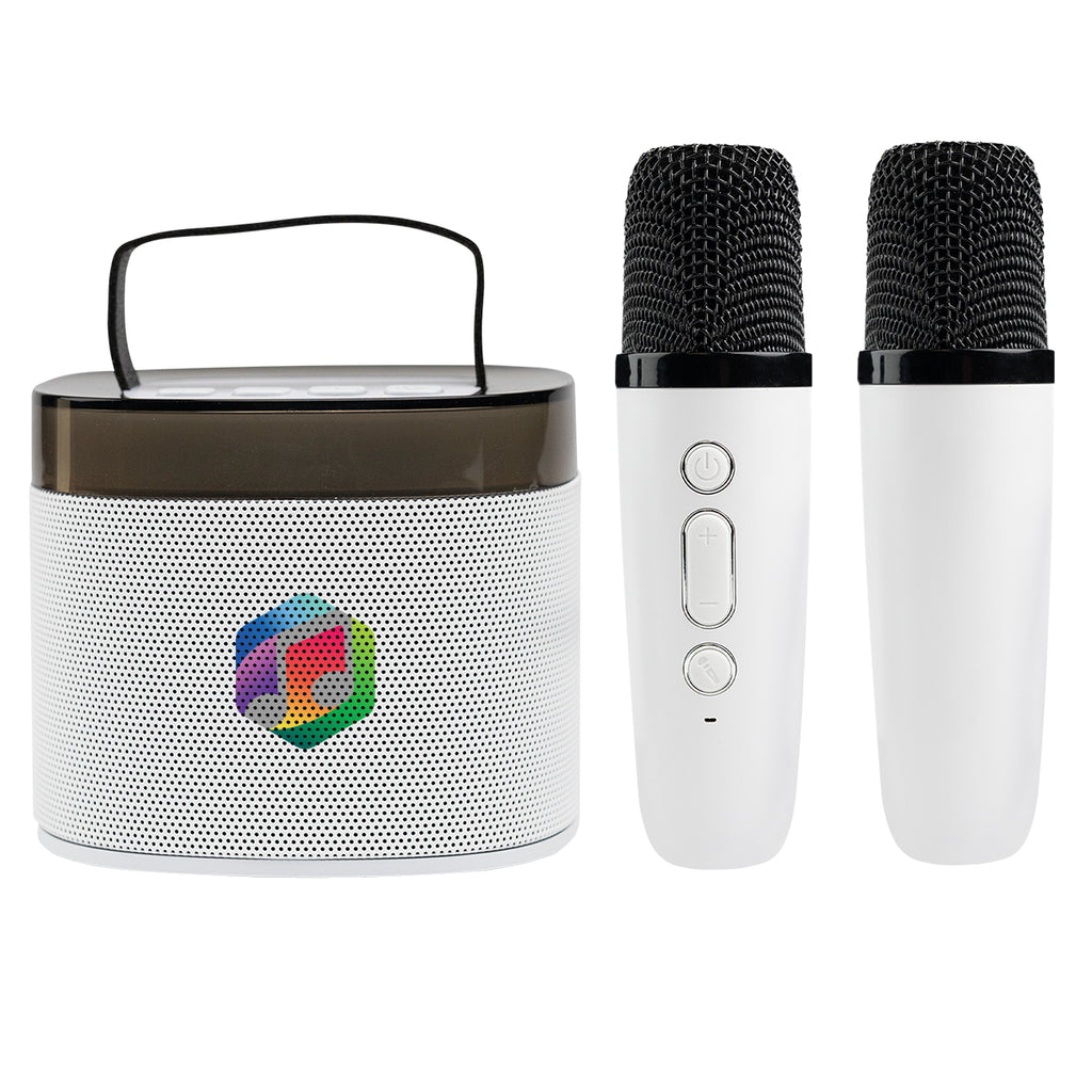 HIT White Magic Mic Karaoke Set