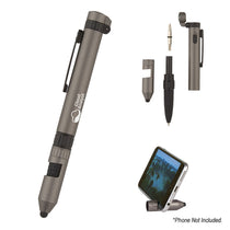 Hit Gun Metal 6-in-1 Quest Multi Tool Pen