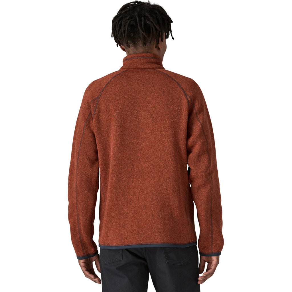 Patagonia Men's Burnished Red Better Sweater Quarter Zip