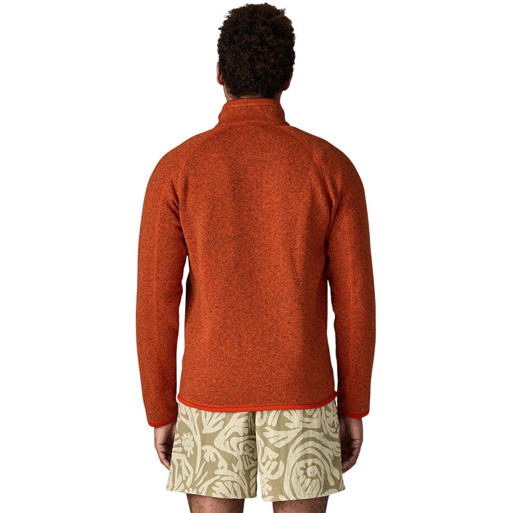 Patagonia Men's Coal Orange Better Sweater Jacket 2.0