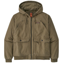 Patagonia Men's Dark Ash Iron Forge Hemp Canvas Hooded Jacket