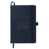 JournalBooks Navy 5.75'' x 8.5'' FSC Mix Pedova Pocket Bound JournalBook