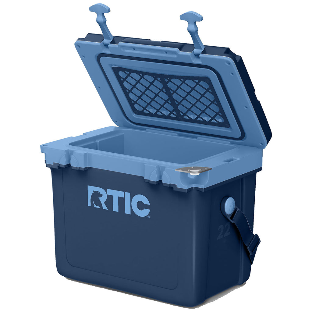 RTIC Navy & Denim 22 QT Ultra-Light Cooler