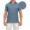 AndersonOrd Men's Navy/Skyway Stream Polo