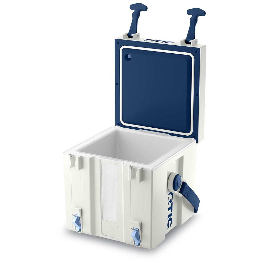 RTIC Cool Grey & Navy 3 Gallon Halftime Water Cooler