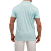 AndersonOrd Men's Bleached Aqua Bayou Polo