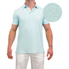 AndersonOrd Men's Bleached Aqua Bayou Polo