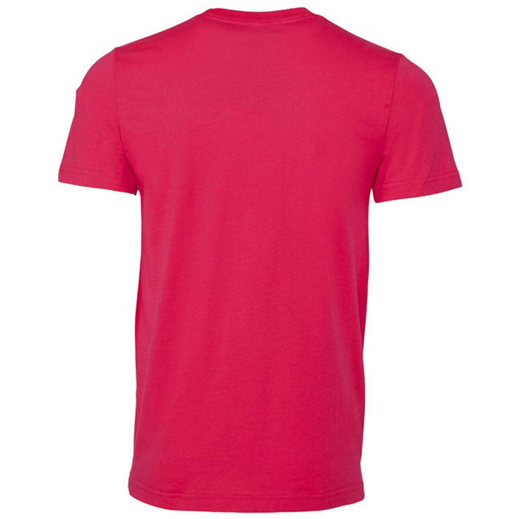 Bella + Canvas Unisex Fuschia Jersey Short-Sleeve T-Shirt