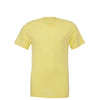 Bella + Canvas Unisex Yellow Jersey Short-Sleeve T-Shirt