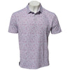 AndersonOrd Men's Steel/Wild Aster/White Delta Polo