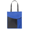 Hit Royal Blue with Black Pisces rPET Non-Woven Tote Bag