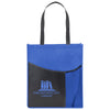 Hit Royal Blue with Black Pisces rPET Non-Woven Tote Bag