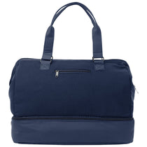 Hit Navy The Weekender Travel Bag With Drop Bottom